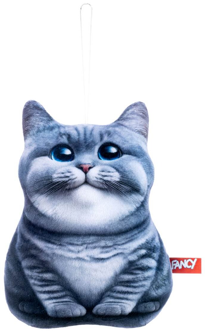 Мягкая игрушка Fancy Серый кот, 20 см купить,NaN