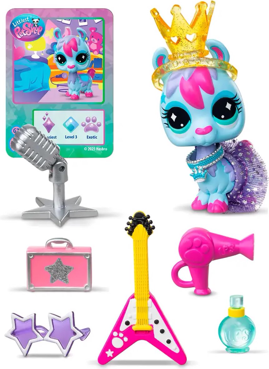 Набор Littlest Pet Shop "Стиль", фигурка животного с аксессуарами, Лама купить,NaN