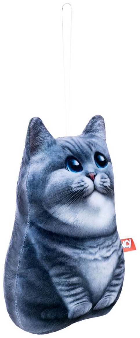 Мягкая игрушка Fancy Серый кот, 20 см купить,NaN