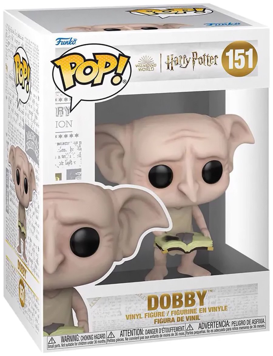 Funko POP! Harry Potter Chamber of Secrets 20th Dobby (151) 10 см 1 шт купить,NaN
