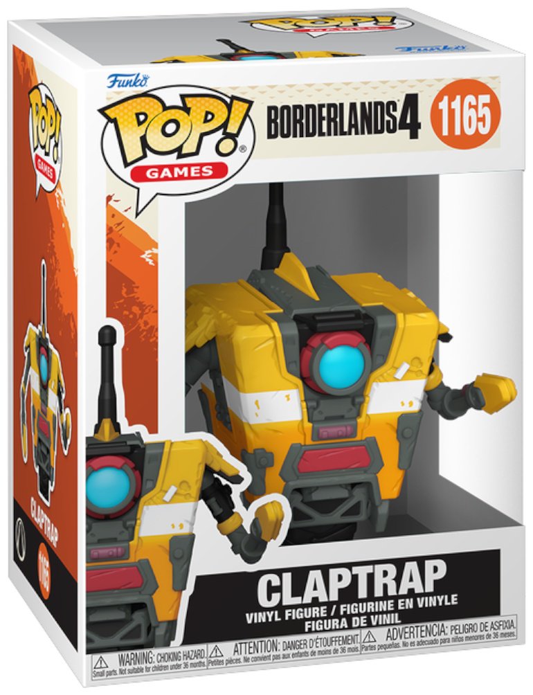 Funko Borderlands 4. Claptrap 10.7 см 1 шт купить,NaN