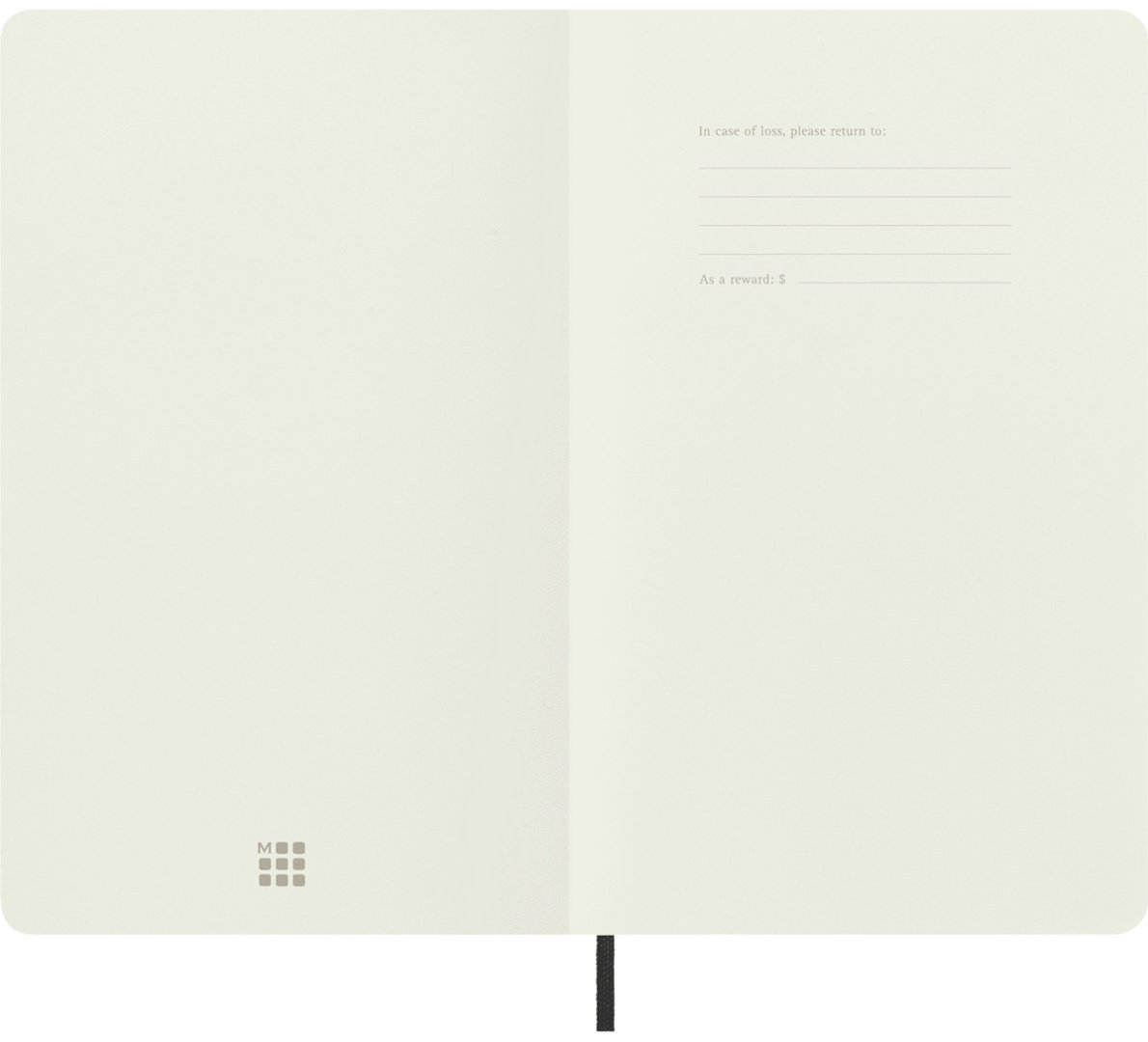 Блокнот Moleskine однотонный, A5, 96 л, черный купить,NaN