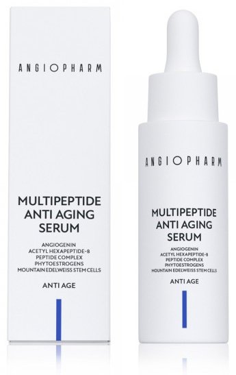 ANGIOPHARM сыворотка Multipeptide Anti Aging для лица, для зоны декольте 30 мл - ForteMarket ANGIOPHARM сыворотка Multipeptide Anti Aging для лица, для зоны декольте 30 мл купить,27400