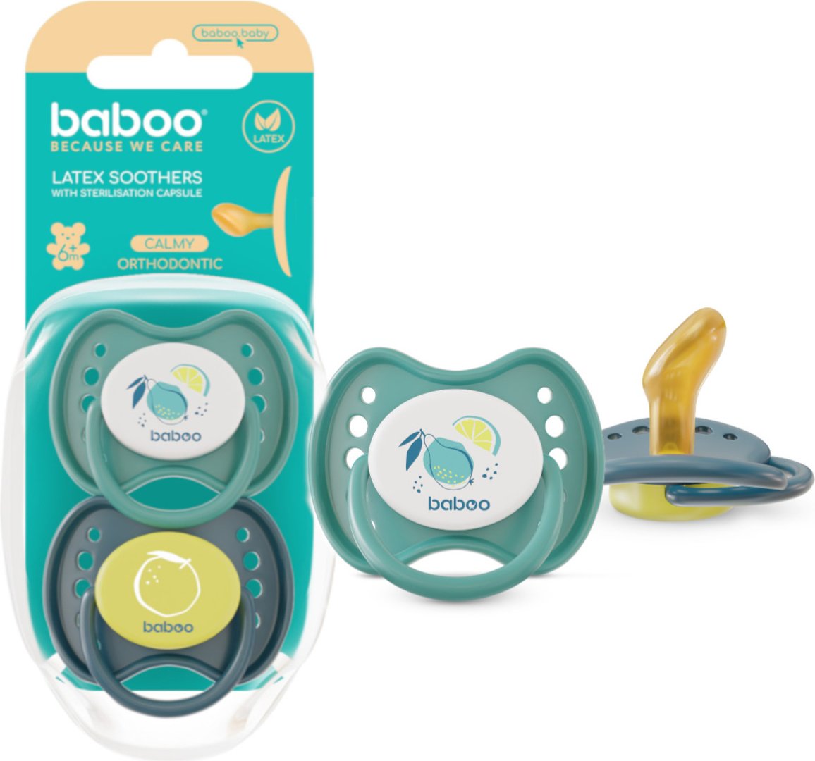 Набор пустышек Baboo 5-050, 2 шт, зеленый купить,NaN