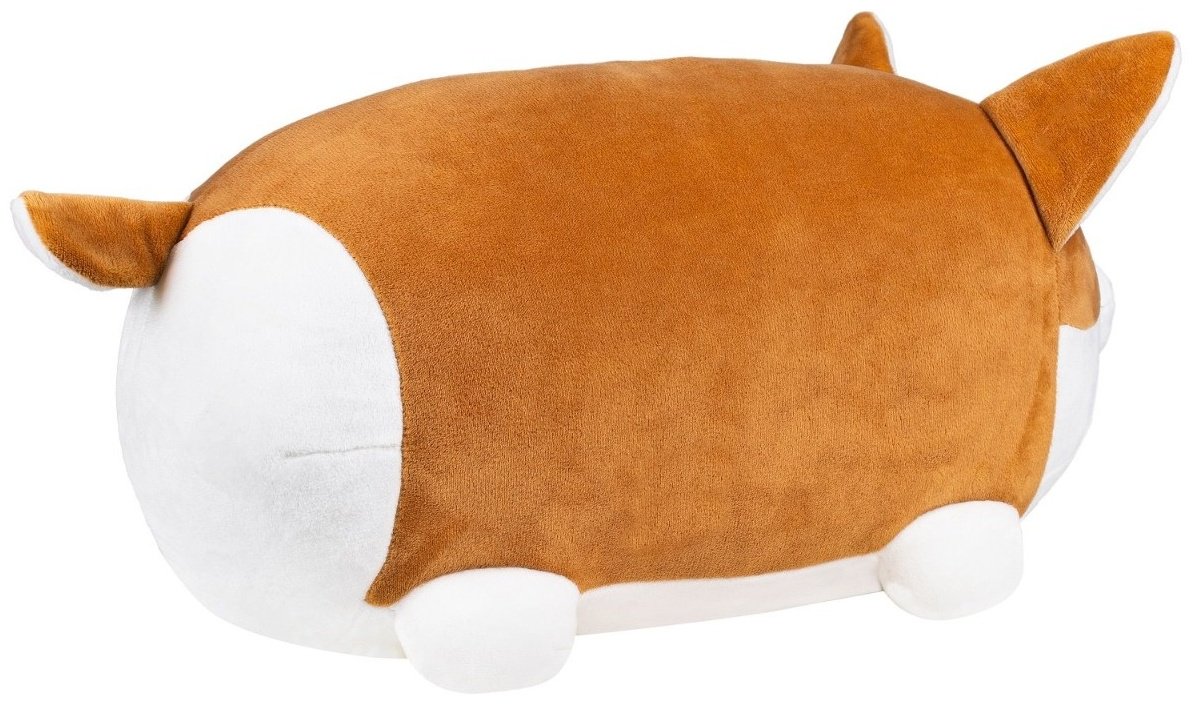 Fancy мягкая игрушка Корги лежебока, высота 40 см, коричневый купить,NaN