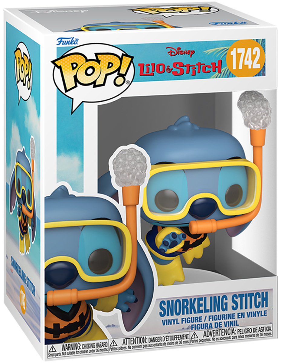 Funko POP! Lilo & Stitch S4 Snorkeling Stitch (1742) 10.7 см 1 шт купить,NaN