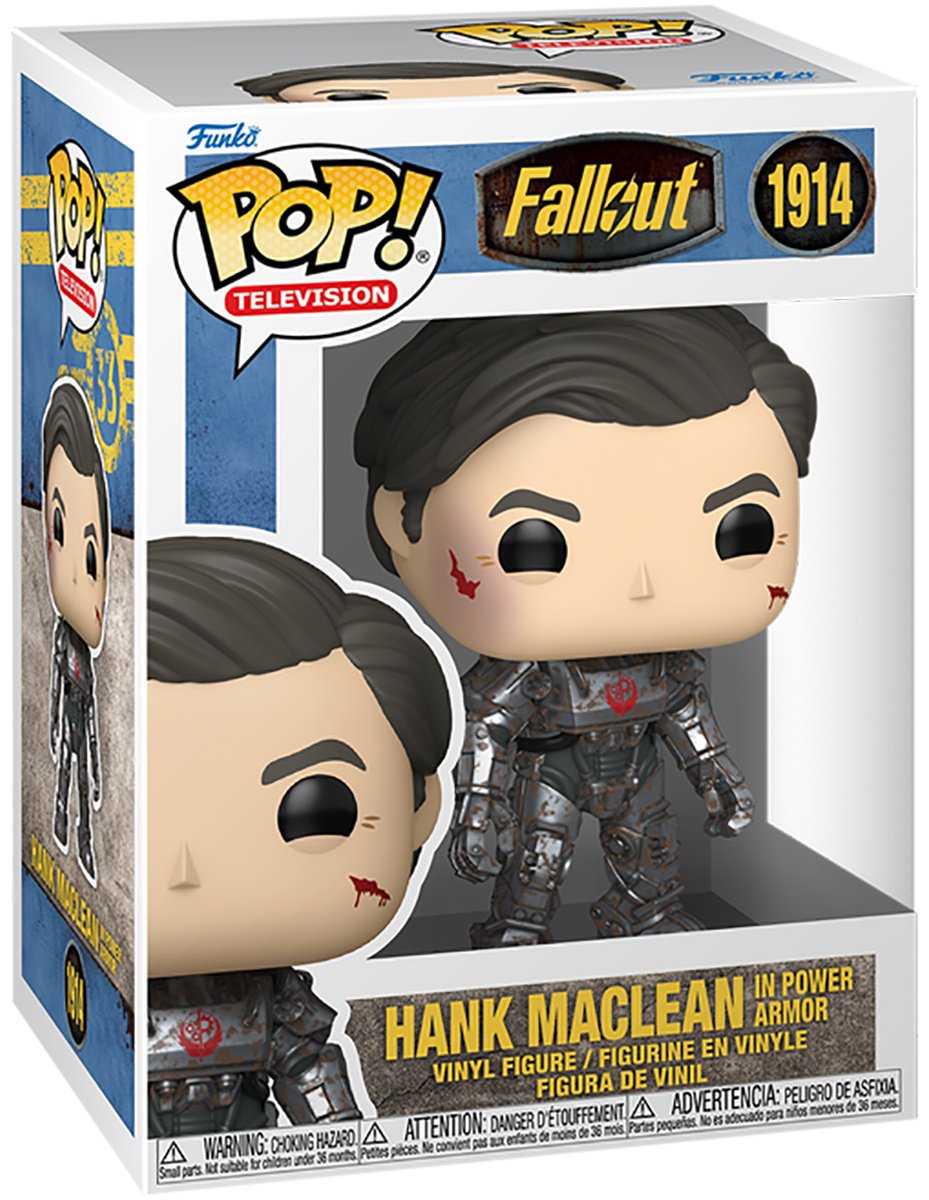 Funko POP! TV Fallout S2 Hank Maclean in Power Armor (1914) 10 см 1 шт купить,NaN