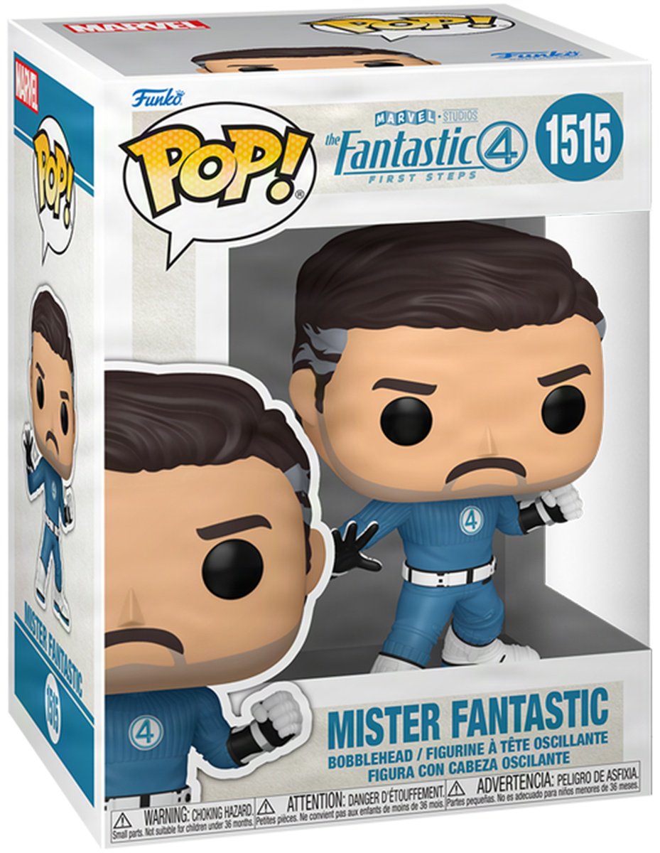 Funko Fantastic Four: First Steps. Mister Fantastic 9.9 см 1 шт купить,NaN