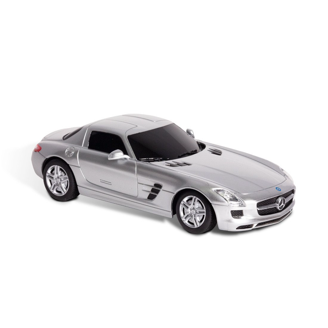 Радиоуправляемая машина Rastar 1:24 Mercedes-Benz SLS AMG 40100S серебристая купить,NaN