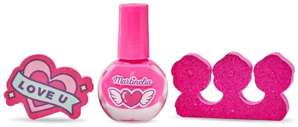 Martinelia Crush Nail. Мини набор для ногтей розовый лак для ногтей 3+ купить,NaN