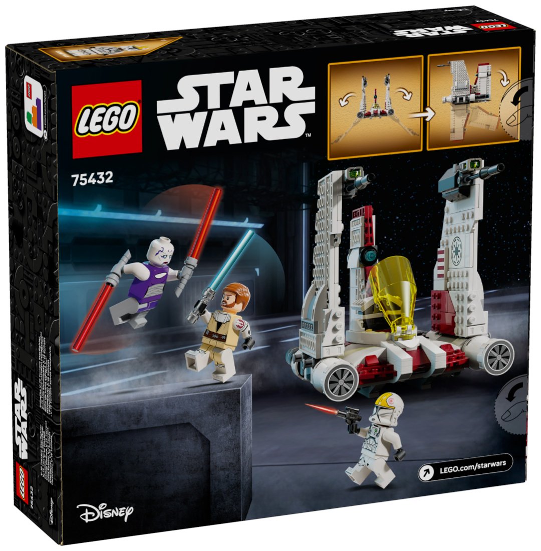 Конструктор LEGO Истребитель V-19 Torrent Star Wars 75432, деталей 567 шт купить,NaN