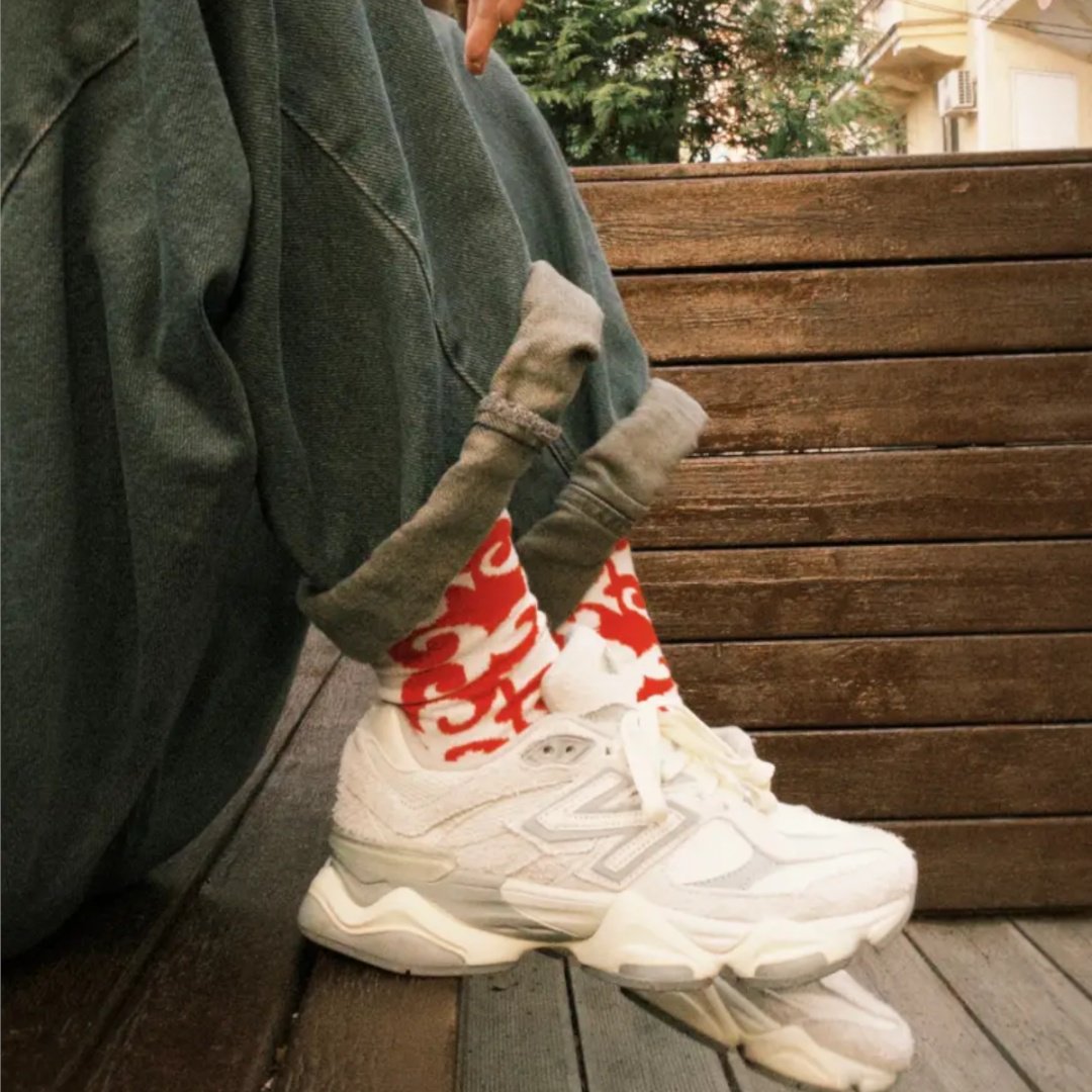 Носки TwoSocks 1 пара белый, красный 38-42 купить,NaN