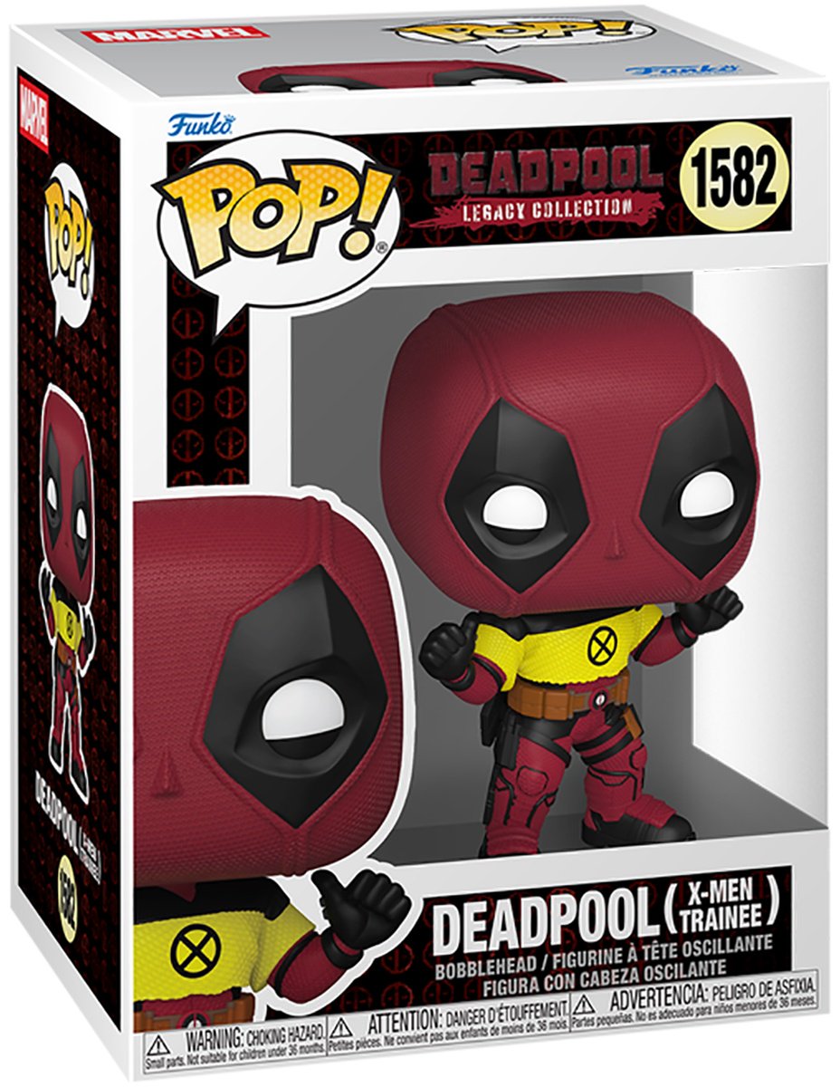 Funko POP! Bobble Marvel Collection Deadpool (X-Men Trainee) (1582) 10 см 1 шт