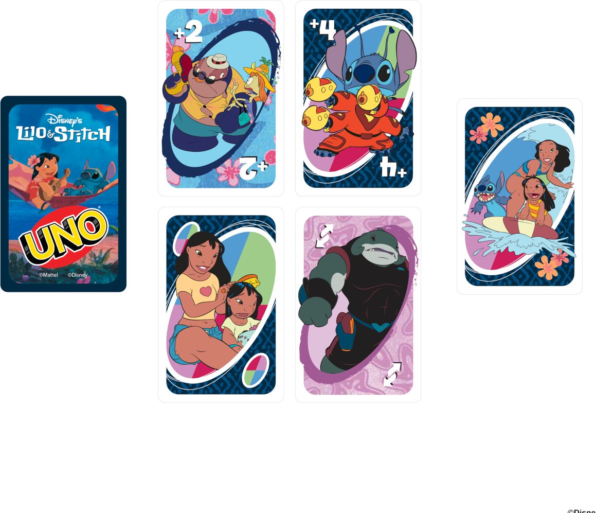 Mattel Uno Lilo Stitch купить,NaN