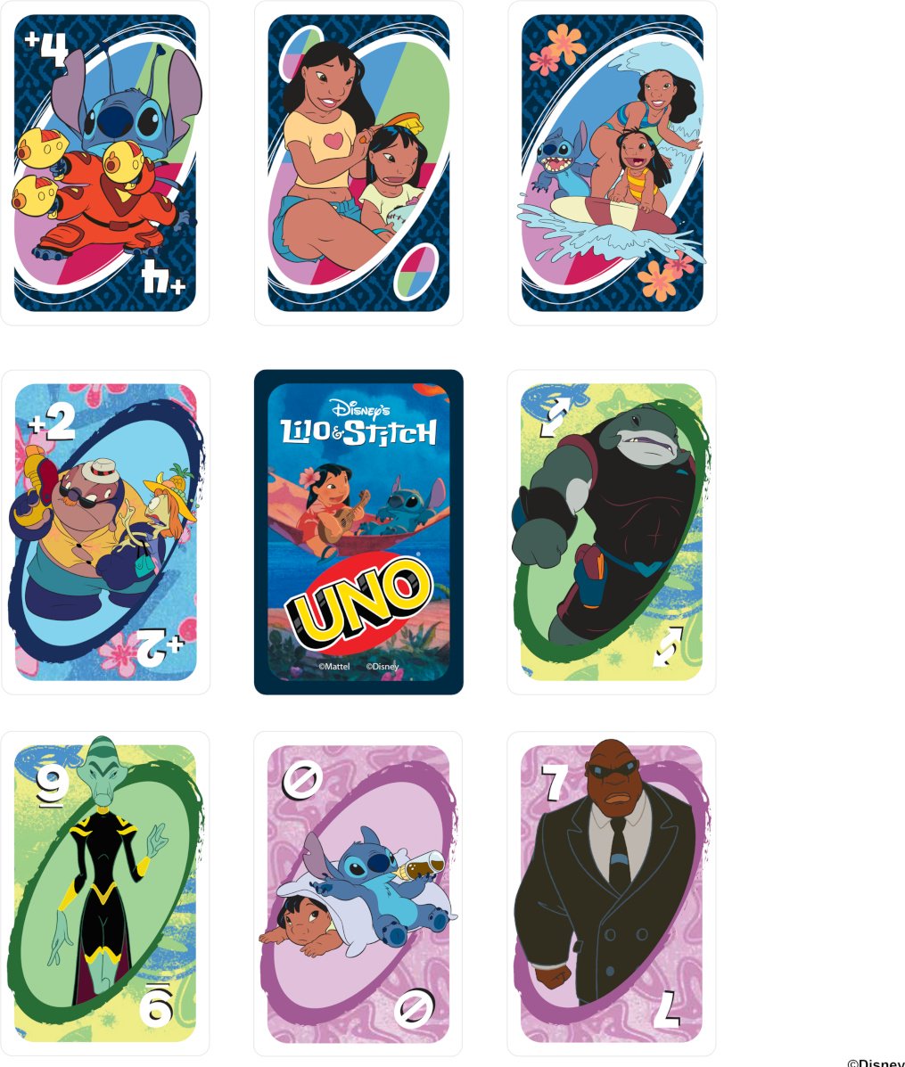 Mattel Uno Lilo Stitch купить,NaN