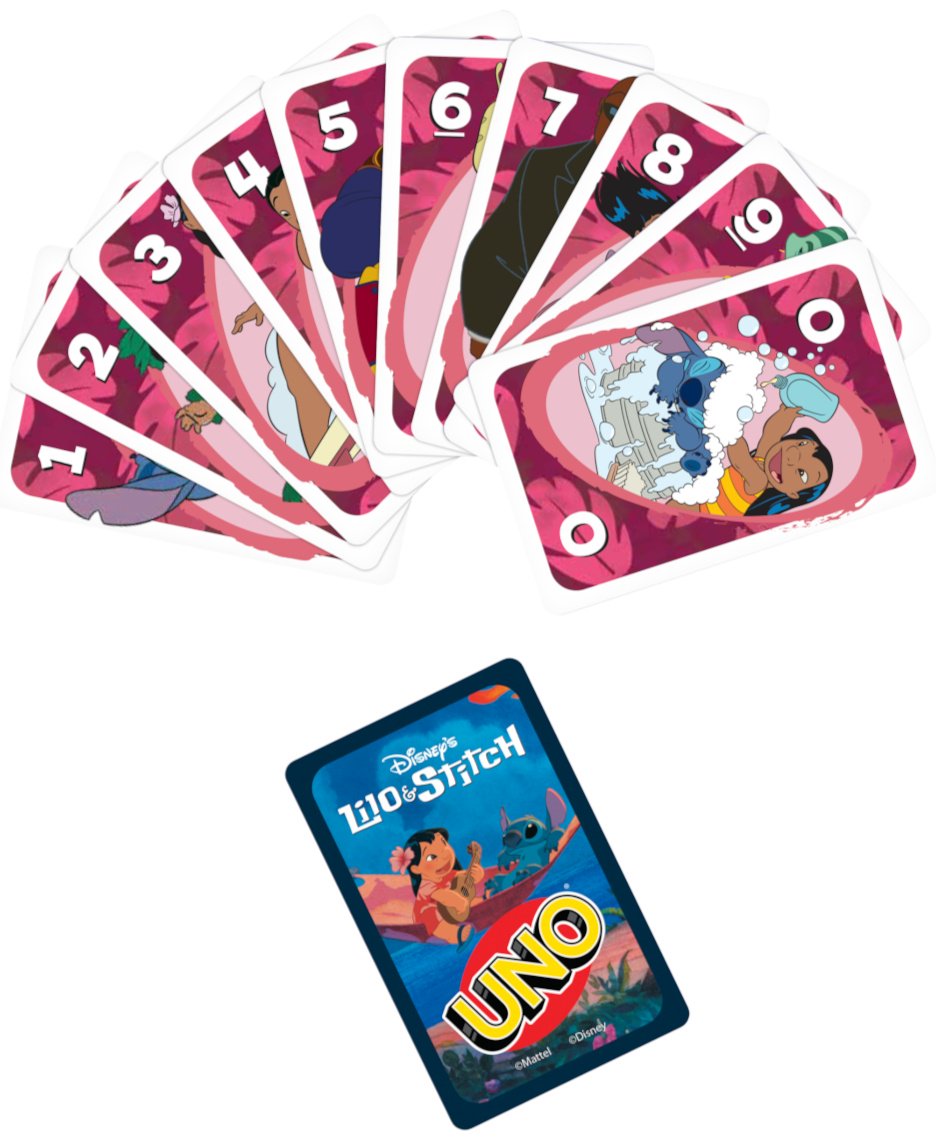 Mattel Uno Lilo Stitch купить,NaN