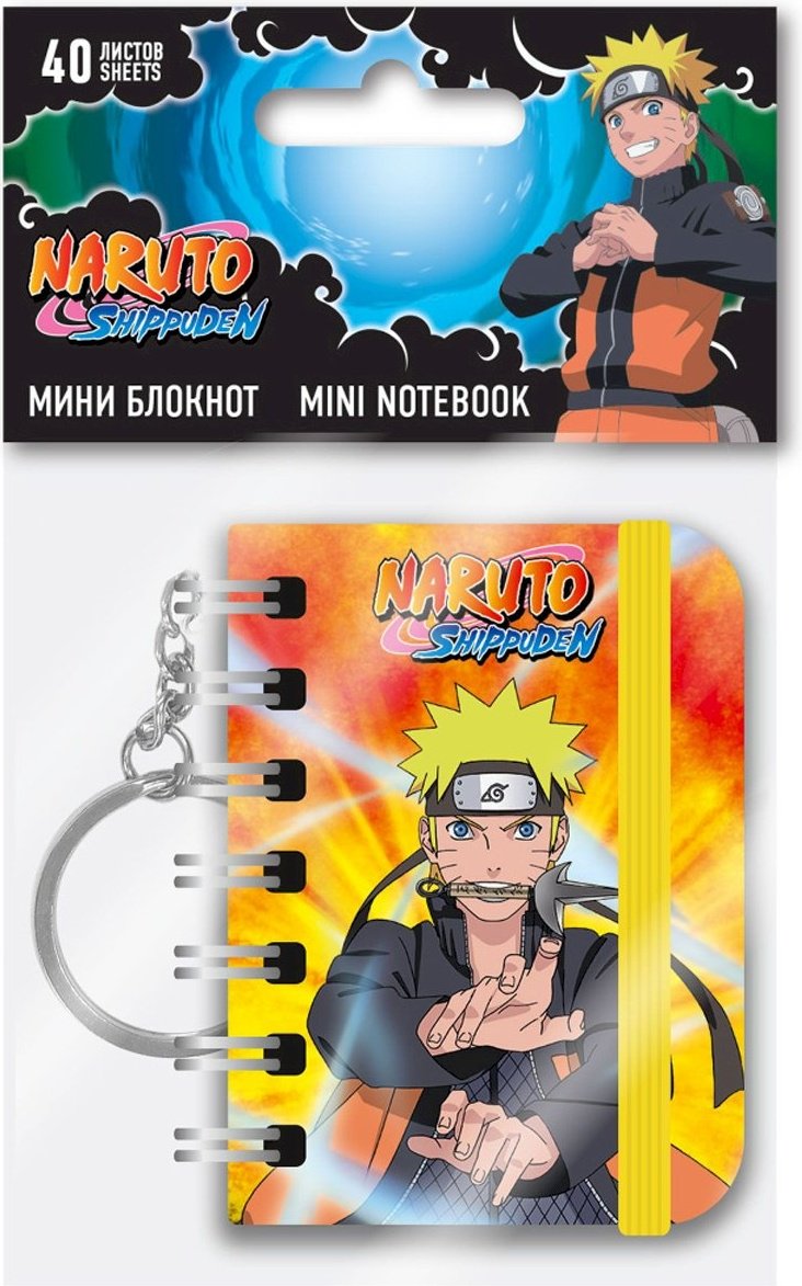 Блокнот Академия Холдинг Naruto, A6, 40 л, без линовки купить,NaN