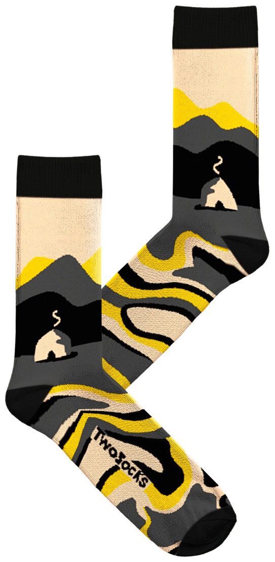 Носки TwoSocks 1 пара серый 38 - 42 купить,NaN
