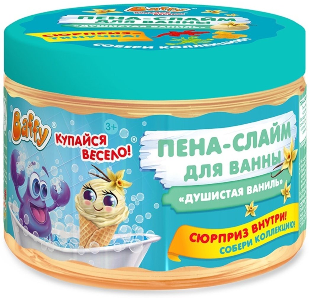 Пена-слайм Baffy D0299-V мыльный раствор мультиколор купить,NaN