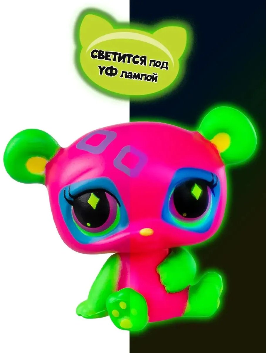 Littlest Pet Shop Неон 18 см 1 шт купить,NaN
