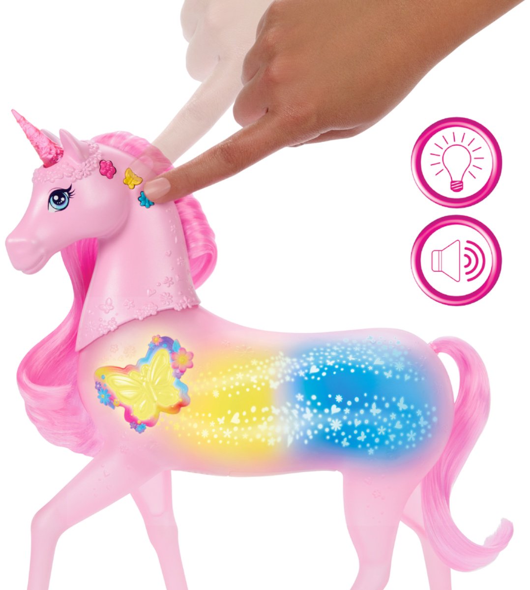 Интерактивная игрушка Barbie Волшебный Единорог купить,NaN