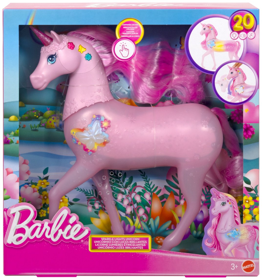 Интерактивная игрушка Barbie Волшебный Единорог купить,NaN