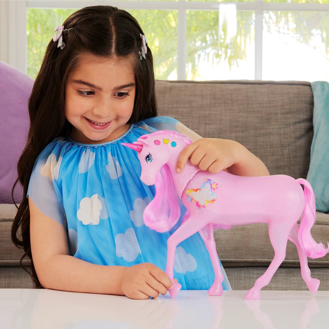 Интерактивная игрушка Barbie Волшебный Единорог купить,NaN