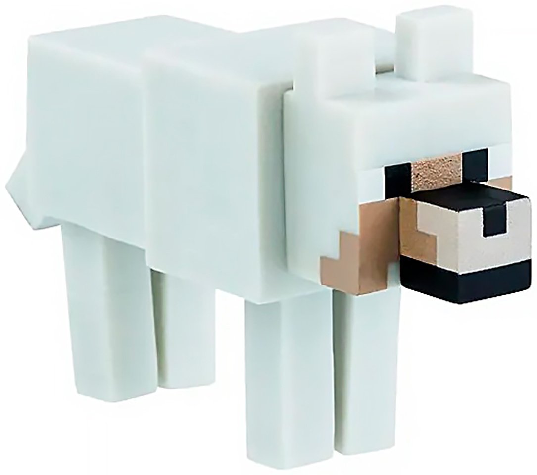 Minecraft Волк, Житель, Гаст, Алекс 6 см 5 шт купить,NaN