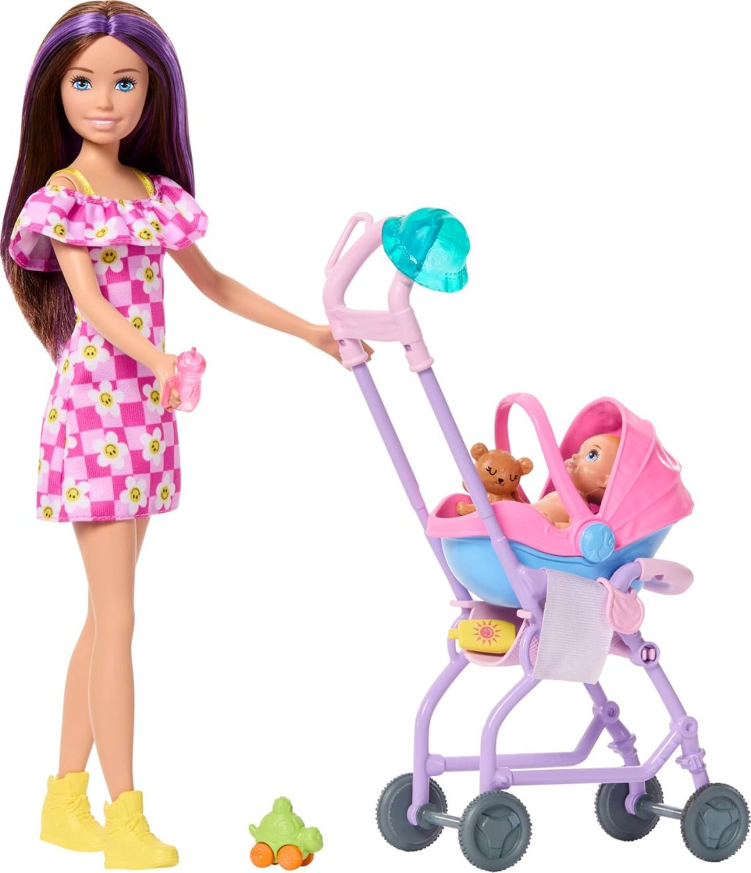 Кукла-модель Barbie Барби няня с коляской Skipper 28 см купить,NaN