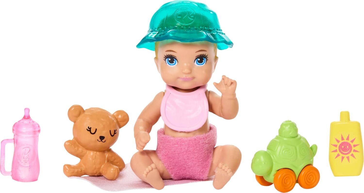 Кукла-модель Barbie Барби няня с коляской Skipper 28 см купить,NaN