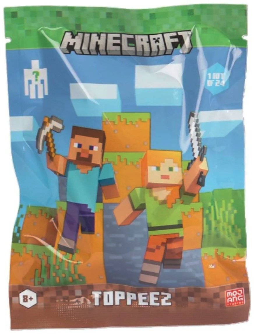 Minecraft Toppeez. Коллекционный топпер 6 см 1 шт купить,NaN