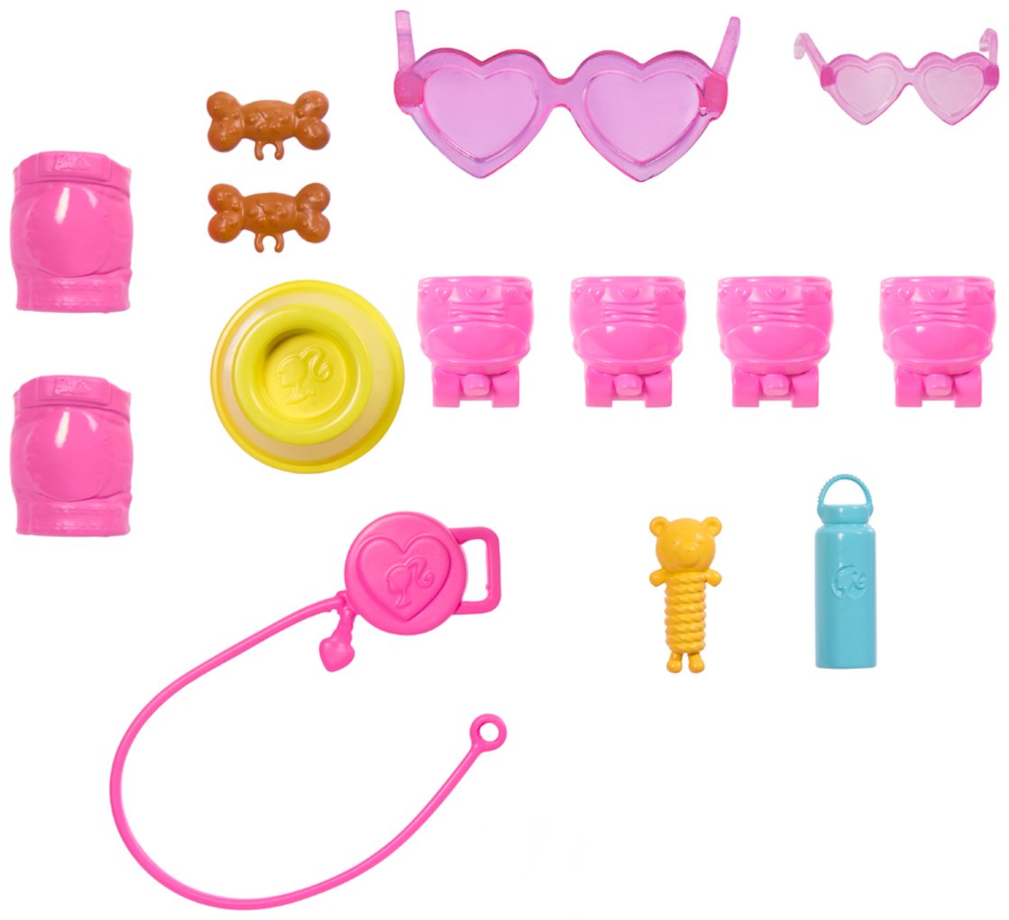 Кукла-модель Barbie Skate and Run Pup 29 см купить,NaN