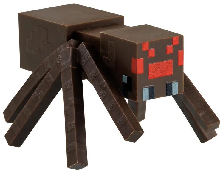 Minecraft Alex, Ocelot, Spider 6 см 3 шт купить,NaN