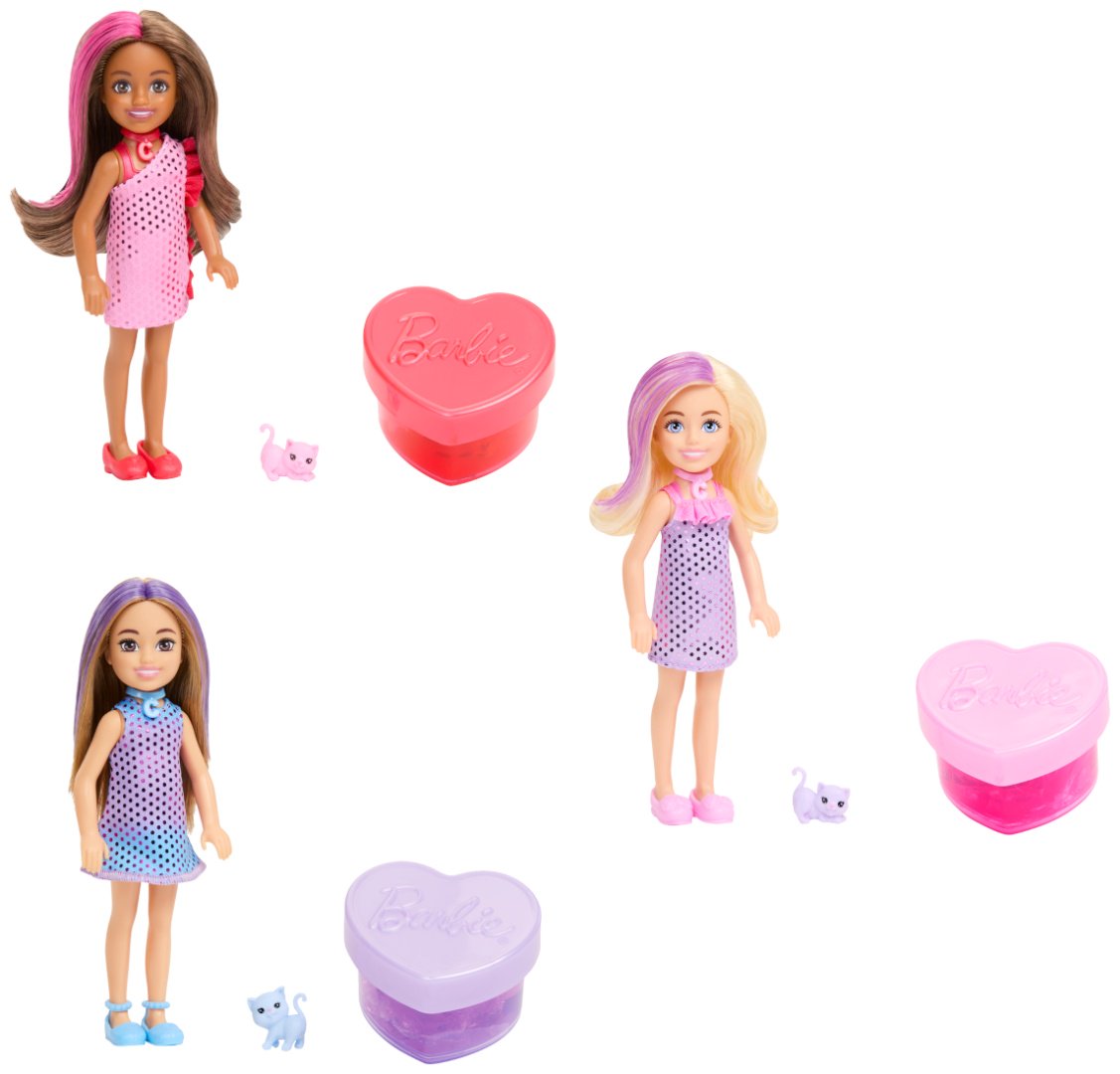 Кукла-сюрприз Barbie Гламурная вечеринка Челси 14 см купить,NaN