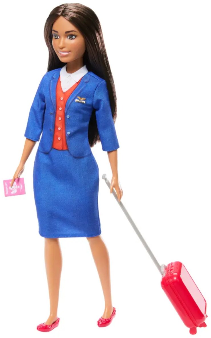 Кукла-модель Barbie Карьера - Бортпроводница 28 см купить,NaN