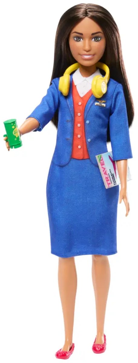 Кукла-модель Barbie Карьера - Бортпроводница 28 см купить,NaN