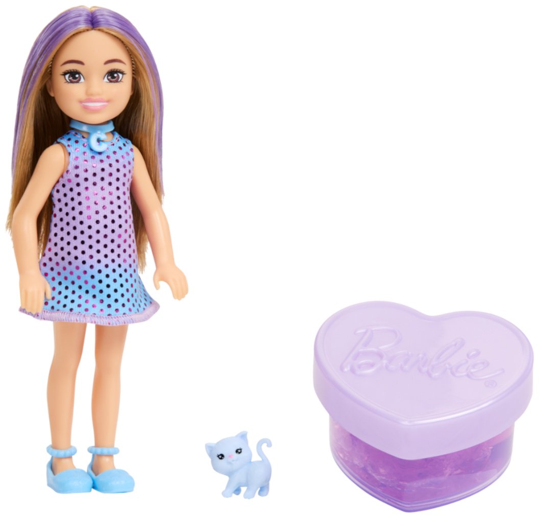 Кукла-сюрприз Barbie Гламурная вечеринка Челси 14 см купить,NaN
