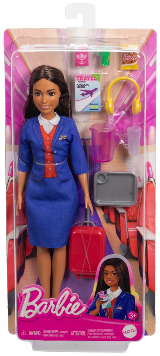Кукла-модель Barbie Карьера - Бортпроводница 28 см купить,NaN