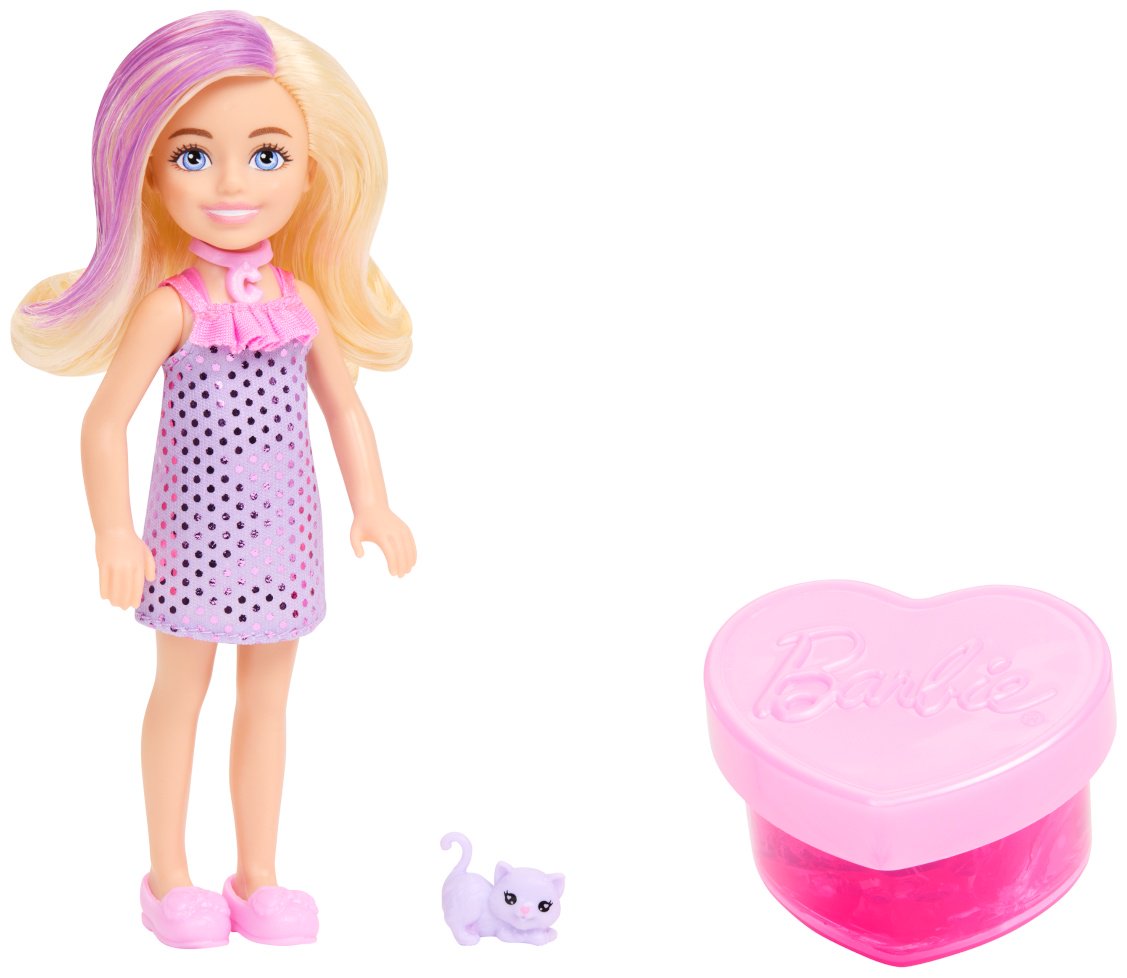 Кукла-сюрприз Barbie Гламурная вечеринка Челси 14 см купить,NaN