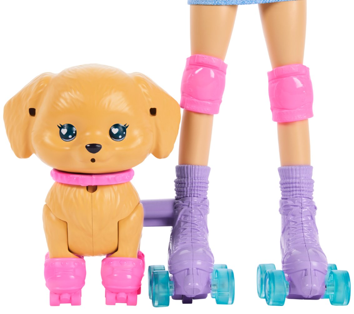Кукла-модель Barbie Skate and Run Pup 29 см купить,NaN