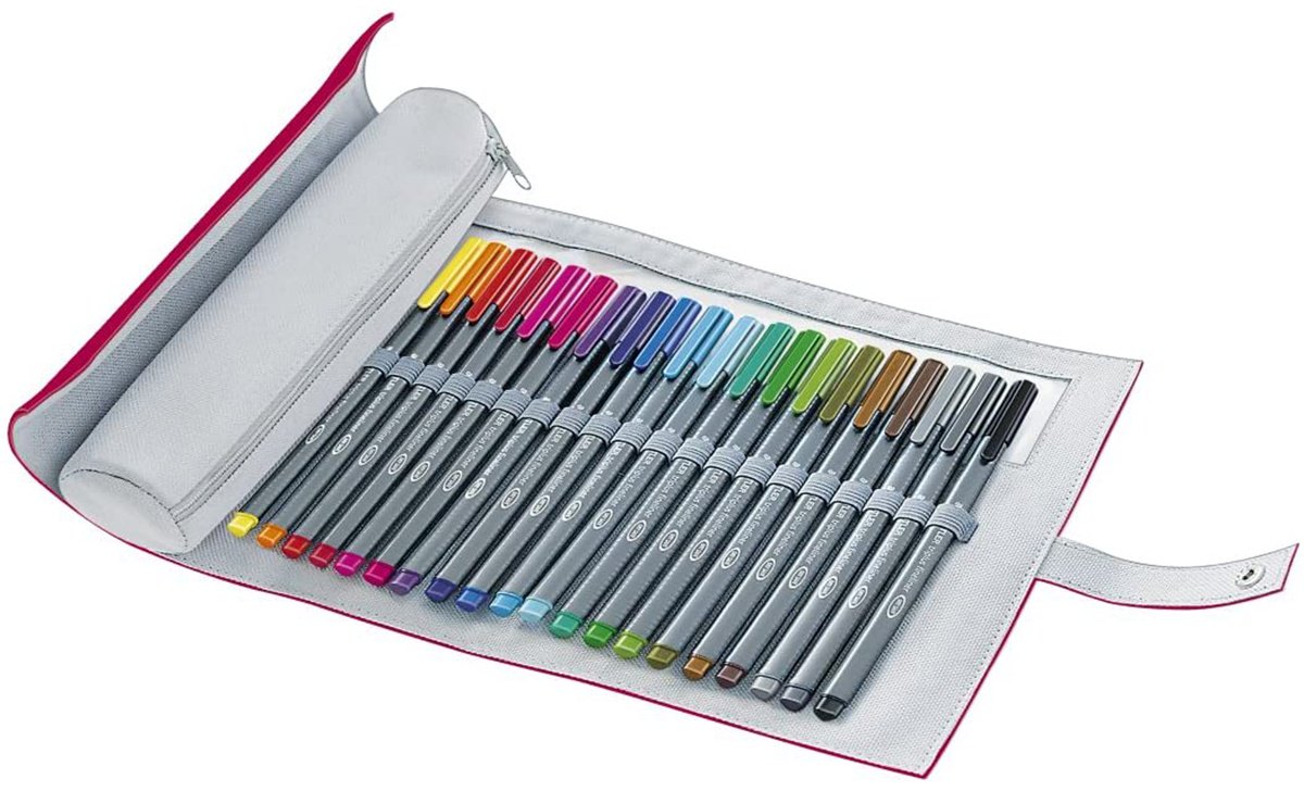 Ручка шариковая STAEDTLER 334-PC20-05 20 шт, 0.3 мм, цвет чернил мультиколор купить,NaN