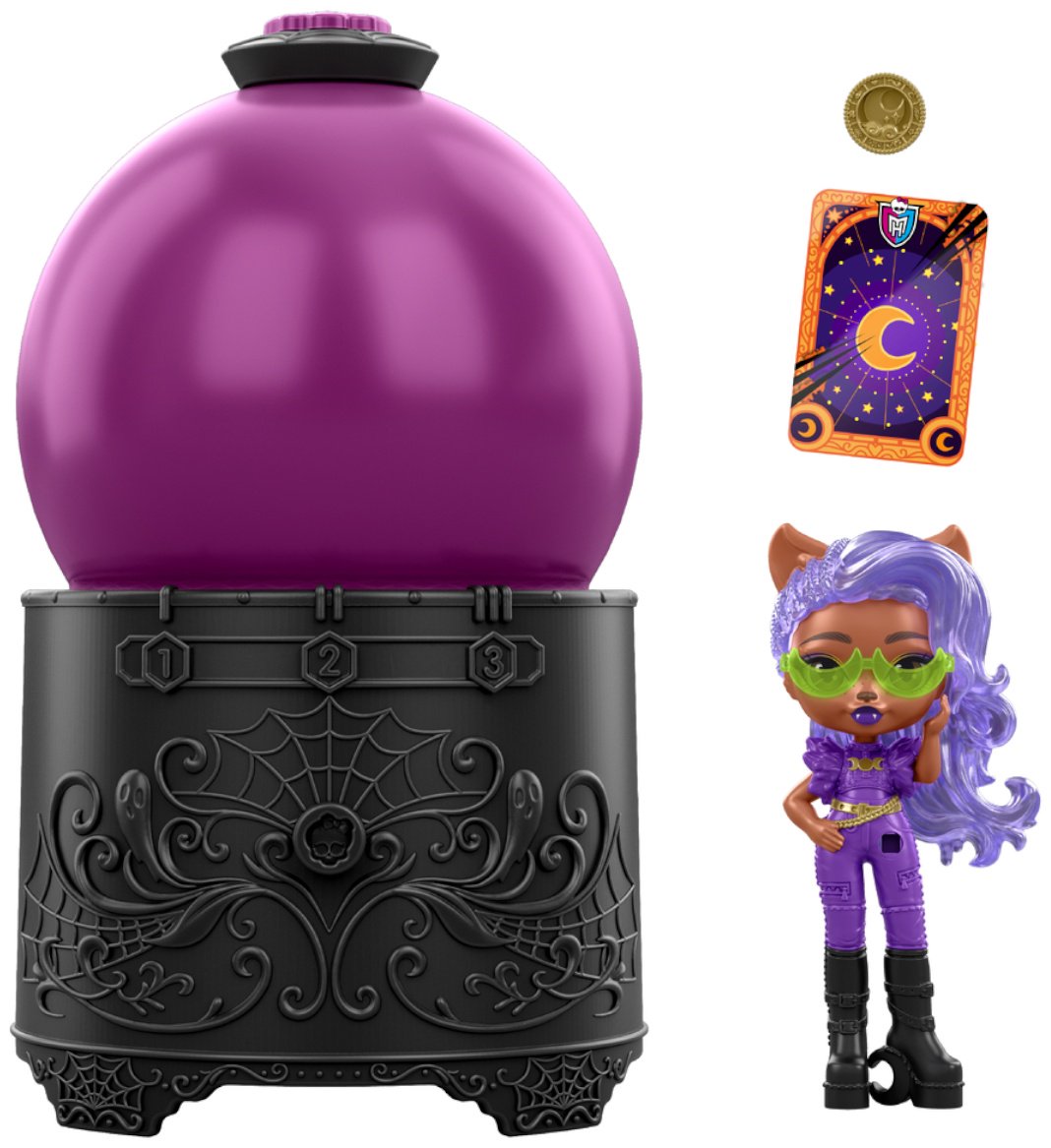 Кукла-сюрприз Monster High Fright Sized Portions. "Хрустальный шар для зелий" 7.5 см купить,NaN