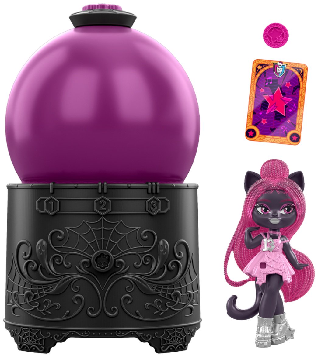 Кукла-сюрприз Monster High Fright Sized Portions. "Хрустальный шар для зелий" 7.5 см купить,NaN