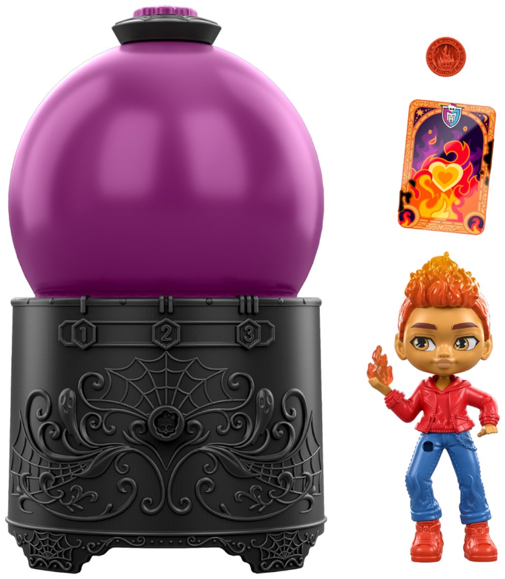 Кукла-сюрприз Monster High Fright Sized Portions. "Хрустальный шар для зелий" 7.5 см купить,NaN