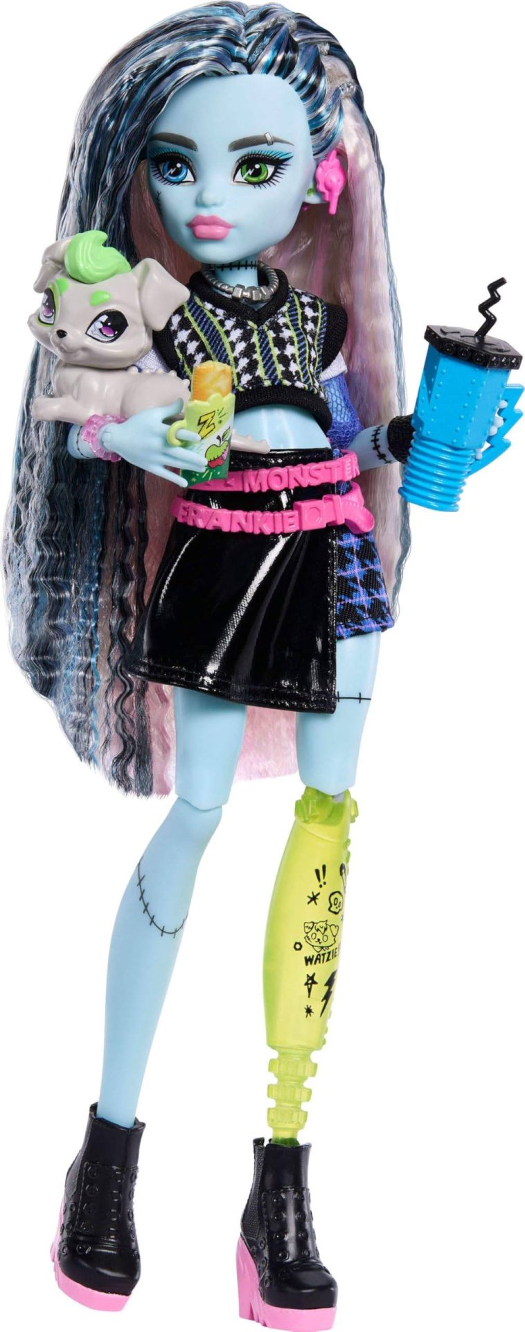 Кукла-модель Monster High Frankie Stein, Монстр хай Фрэнки Штейн 27 см купить,NaN