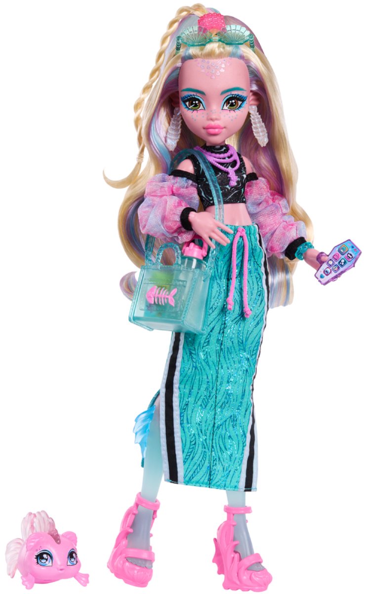 Кукла-модель Monster High Лагуна Блю JHK330 26 см купить,NaN