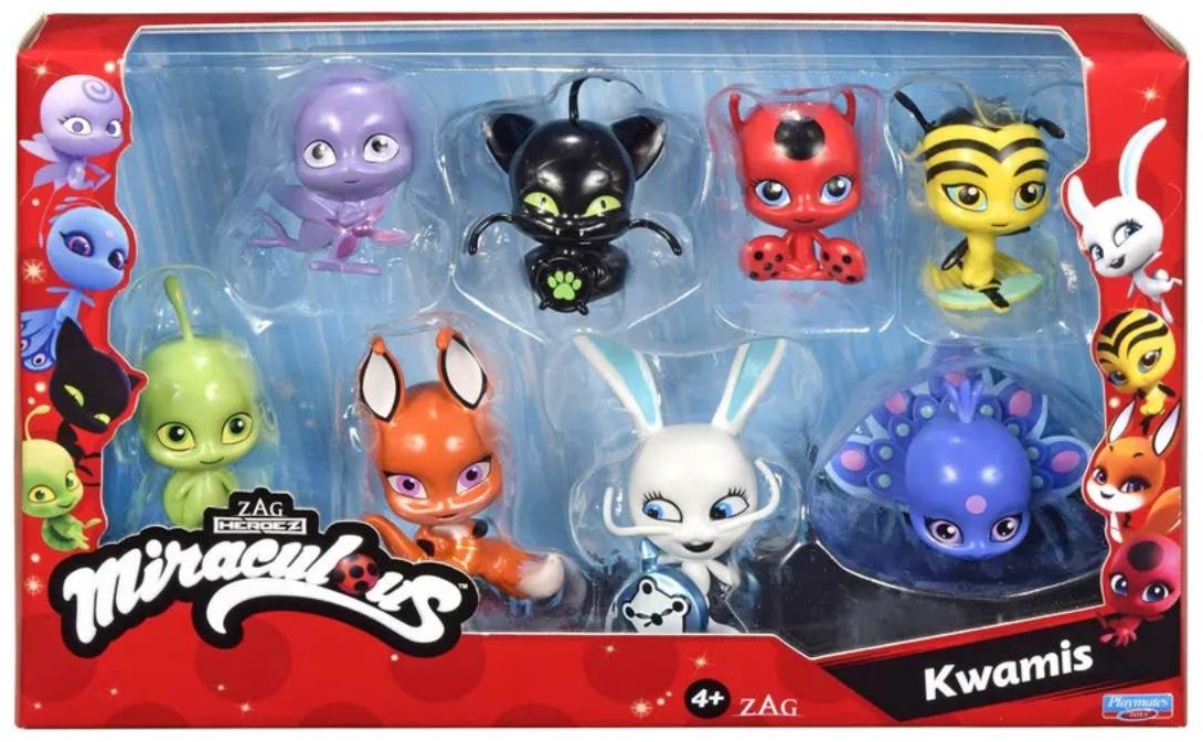 Miraculous Команда Квами 4.5 см 8 шт купить,NaN