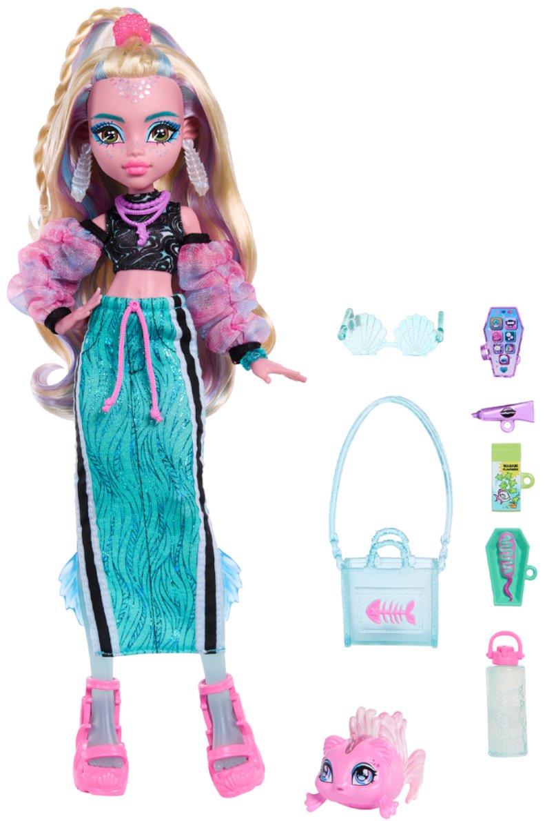 Кукла-модель Monster High Лагуна Блю JHK330 26 см купить,NaN