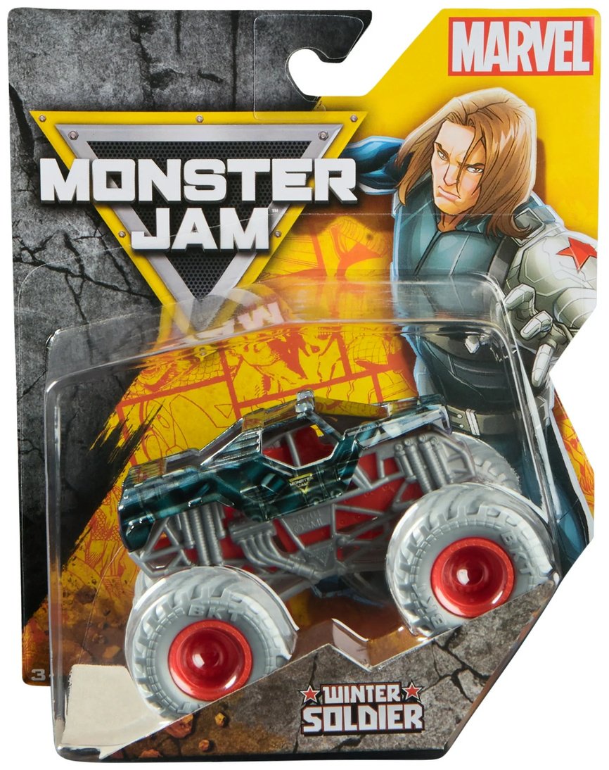 Внедорожник Monster Jam Winter Soldier мультиколор купить,NaN