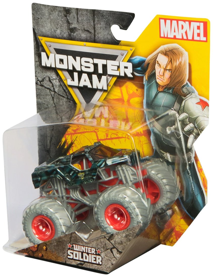 Внедорожник Monster Jam Winter Soldier мультиколор купить,NaN